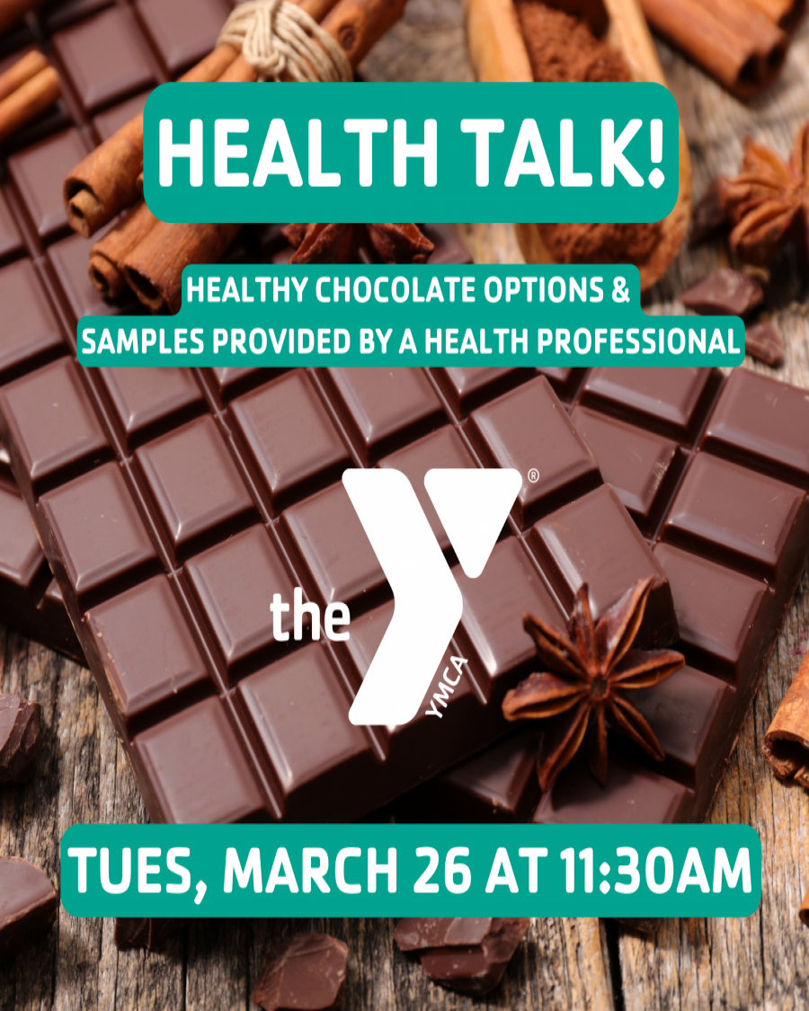 Health Talk March Tuesday, March 26 at 11:30am