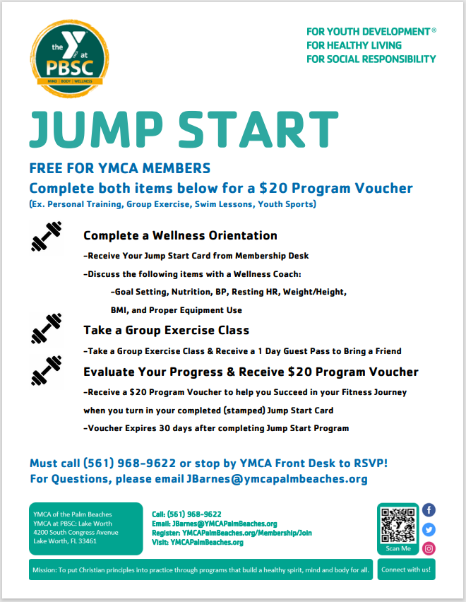 Jump Kids Health, youth programs