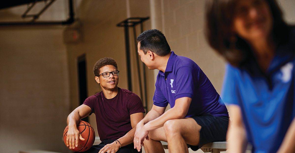 Boy and Coach
